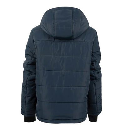LADIES CRAZY JANE QUILTED JACKET NAVY