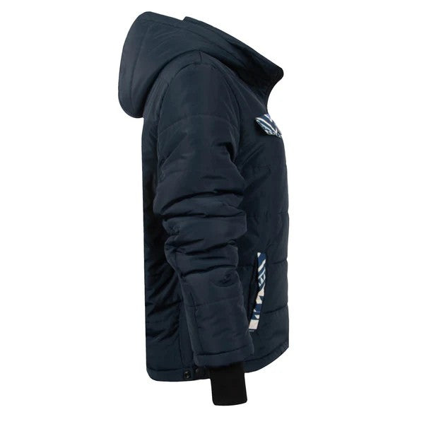 LADIES CRAZY JANE QUILTED JACKET NAVY