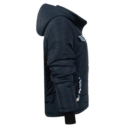 LADIES CRAZY JANE QUILTED JACKET NAVY