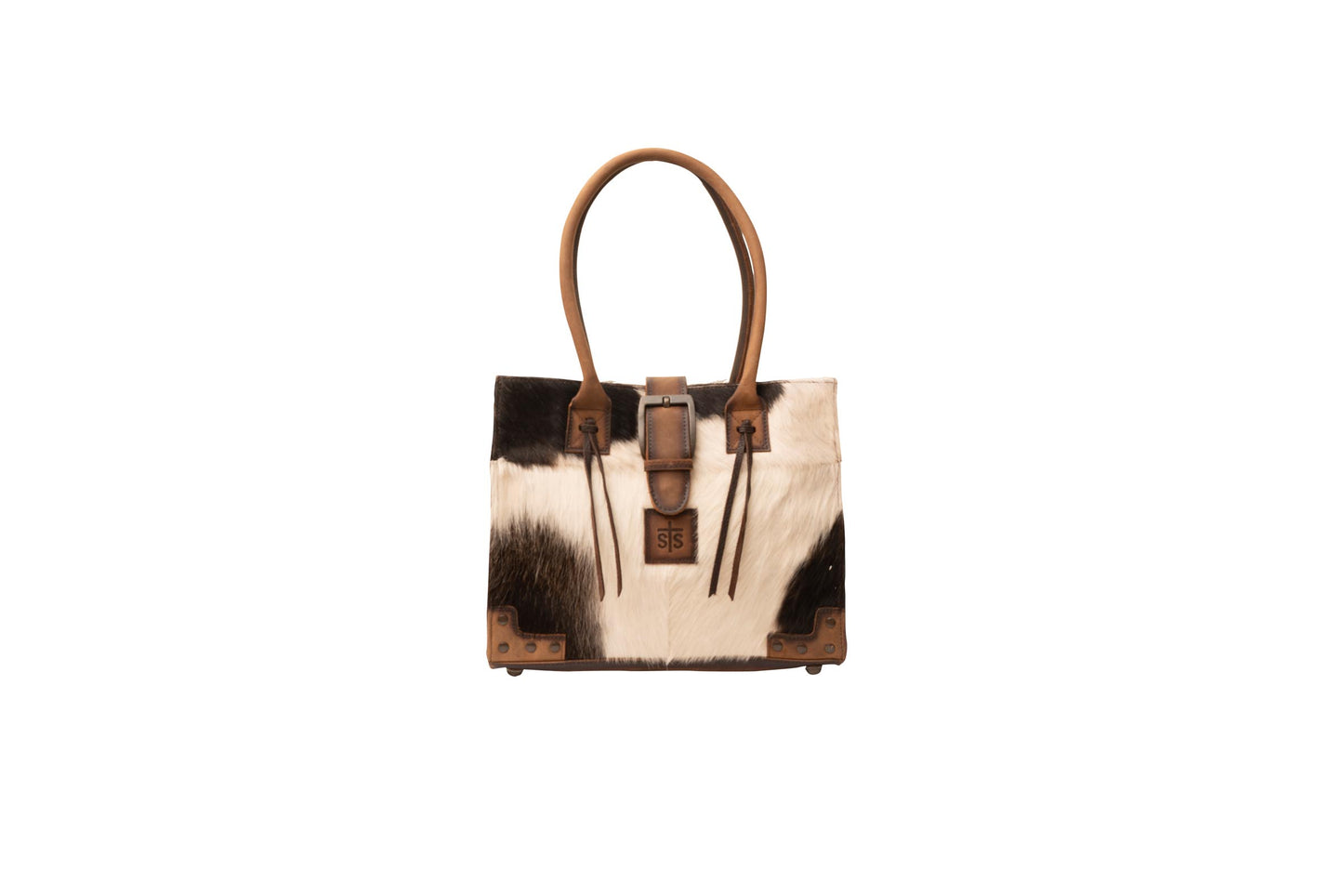 Cowhide Belt Tote