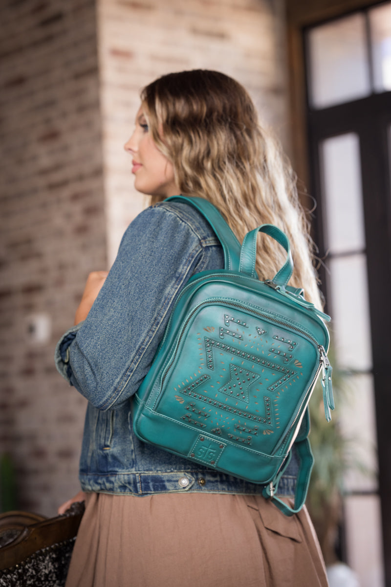 STS Ranchwear Wayfarer Turquoise Backpack