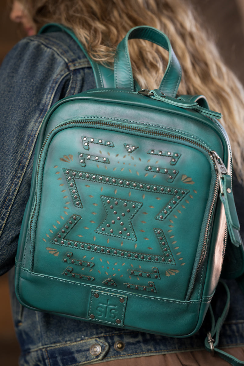 STS Ranchwear Wayfarer Turquoise Backpack