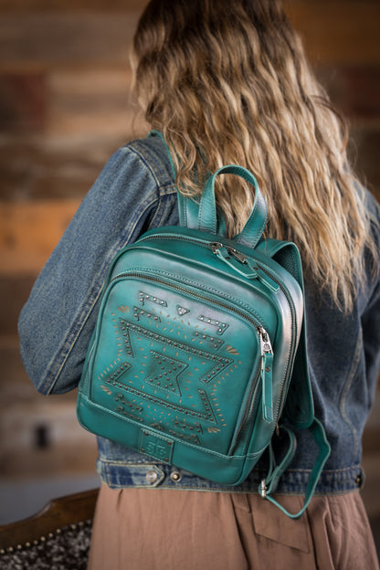 STS Ranchwear Wayfarer Turquoise Backpack