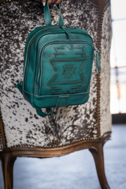 STS Ranchwear Wayfarer Turquoise Backpack