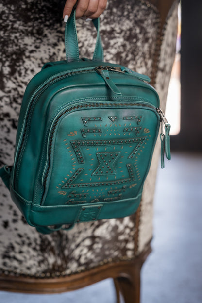 STS Ranchwear Wayfarer Turquoise Backpack