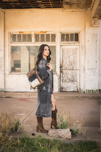 STS Ranchwear Cowhide Sunny Backpack