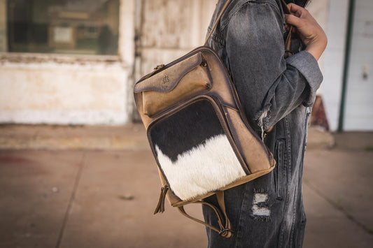 STS Ranchwear Cowhide Sunny Backpack