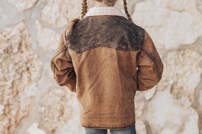 YOUTH DAYBREAK RUSTIC BROWN CANVAS jacket