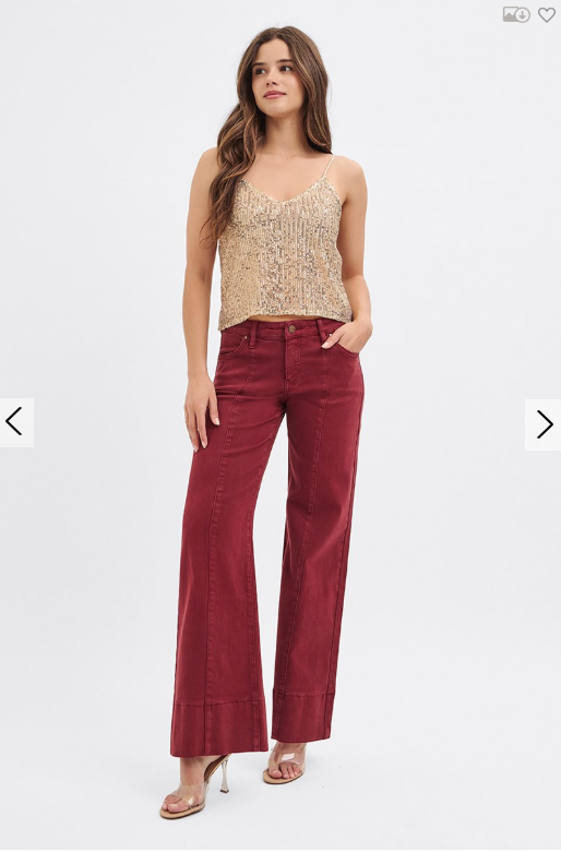 TC Mid-Rise Wide Leg w/Wide Hem