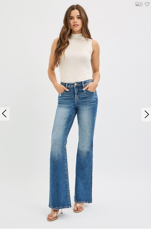 TC High-Rise Flare Jeans