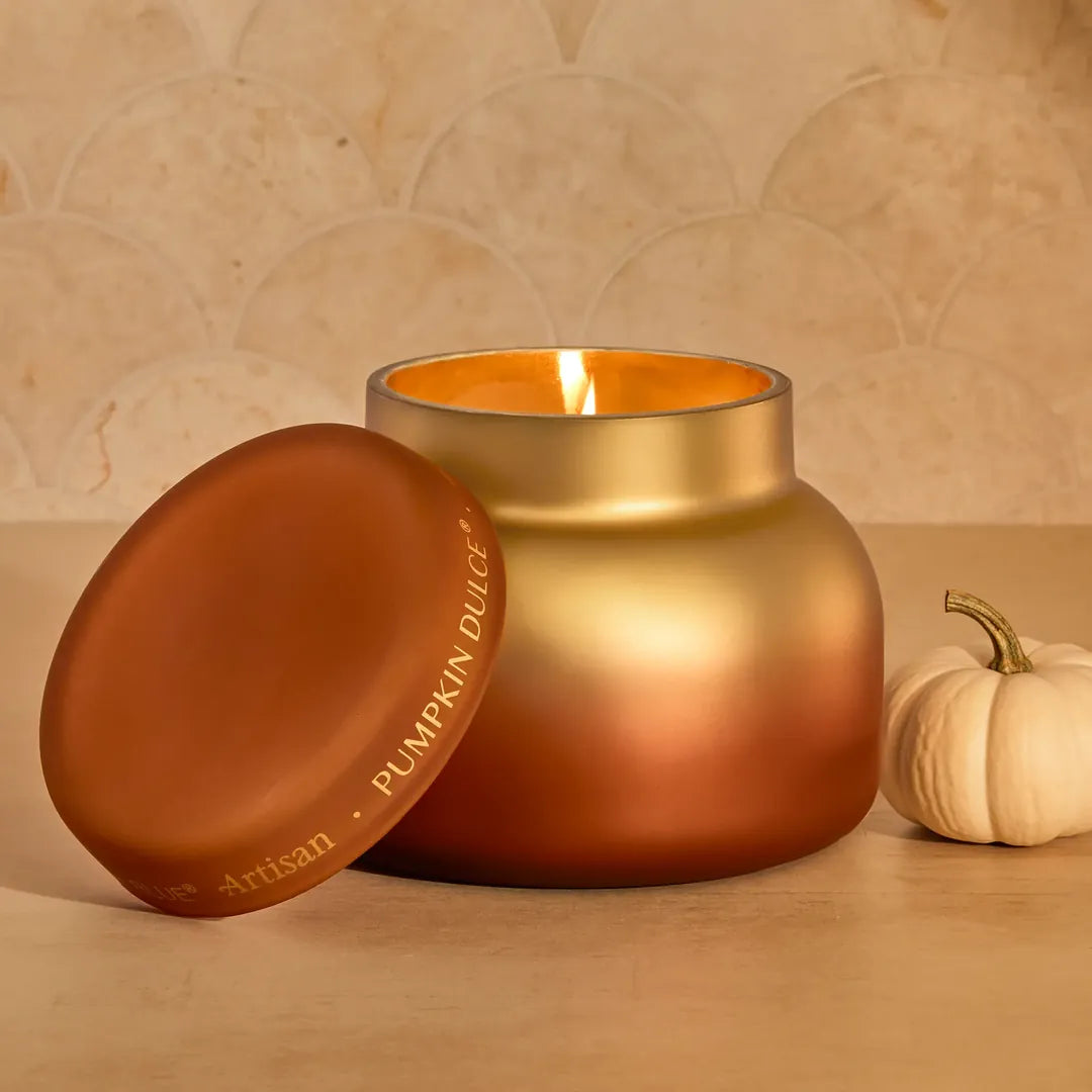 Capri Blue Pumpkin Dulce Tuscan Radiance Signature Candle – 19 oz