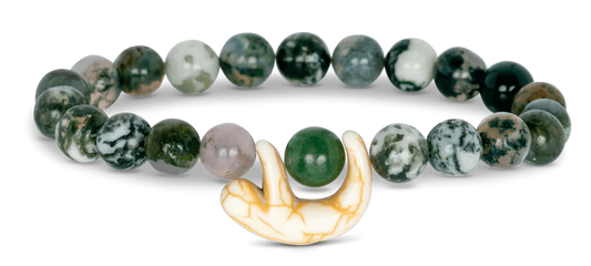 Wander Bracelet-Sloth Rainforest Green