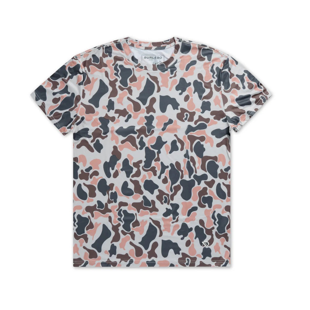 Burlebo Youth Go To Tee Vintage Camo
