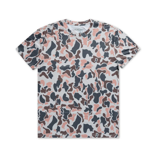 Burlebo Youth Go To Tee Vintage Camo