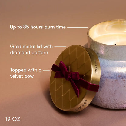 Capri Blue Tinsel & Spice Artisan Winter Bazaar Signature Candle – 19 oz