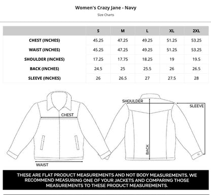 LADIES CRAZY JANE VEST - BLACK