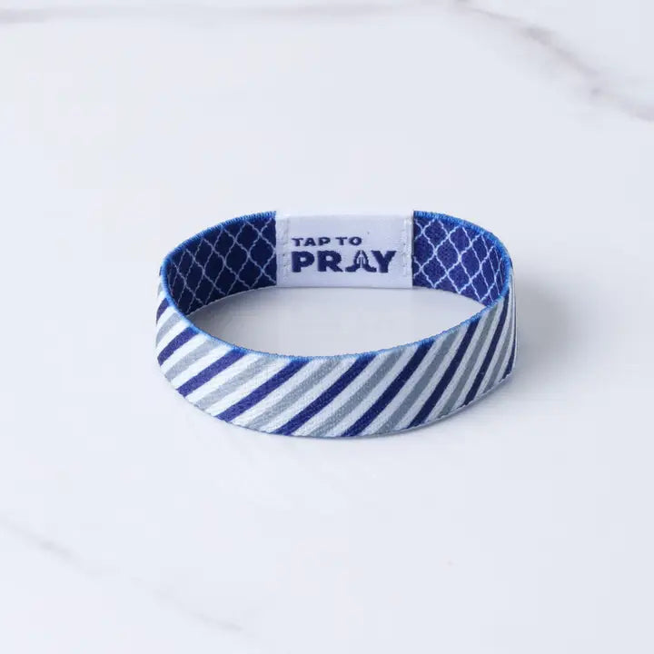 Tap To Pray Wristbands - Graphite & Ink