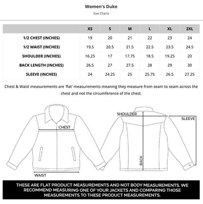 LADIES DUKE DENIM PEARL SNAP SHIRT