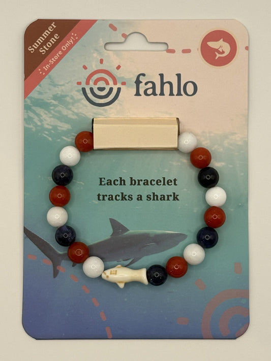 Fahlo The Voyage Bracelet – Shark Tracking Bracelet in Summer Stone