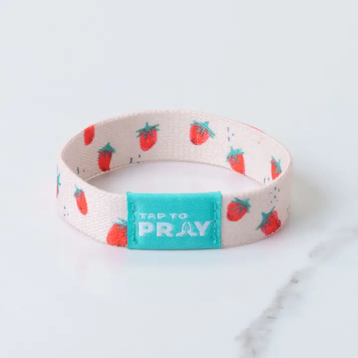 Tap To Pray Wristbands - Bear Good Fruit