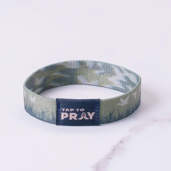 Tap To Pray Wristbands - Waterfowl Camo