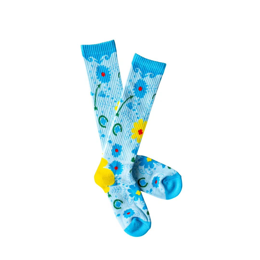 Lucky Chuck Cowgirl Buckaroo Performance Socks