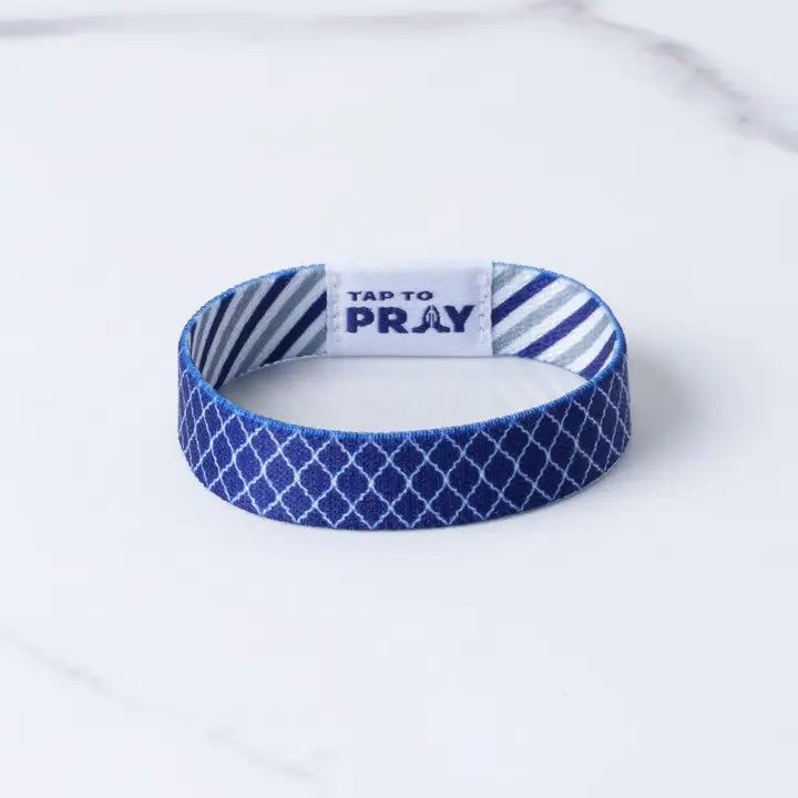 Tap To Pray Wristbands - Graphite & Ink
