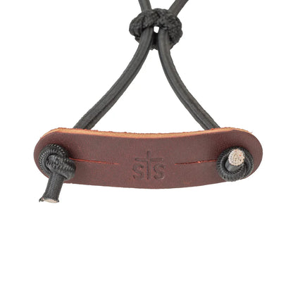 STS Black Bungee Rope Holder – Heavy-Duty Utility Strap for Ranch, Trailer & Gear Organization