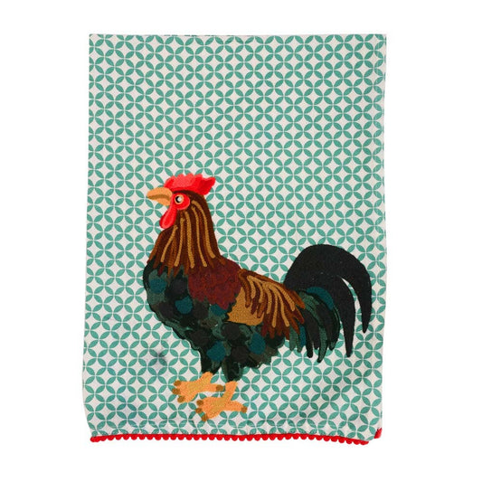 Rooster Tea Towel 19 x 27"