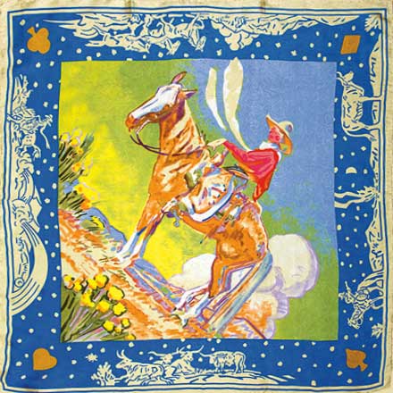 34.5x34.5 Limited Edition Diamond Girl Silk Scarf