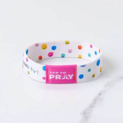 Tap To Pray Wristbands - Anxious For Nothing