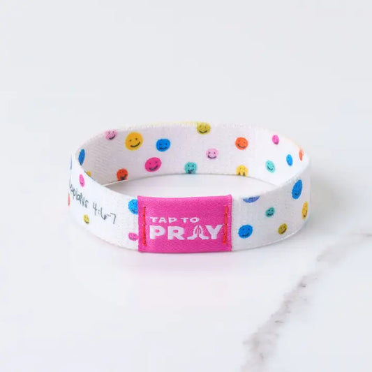 Tap To Pray Wristbands - Anxious For Nothing
