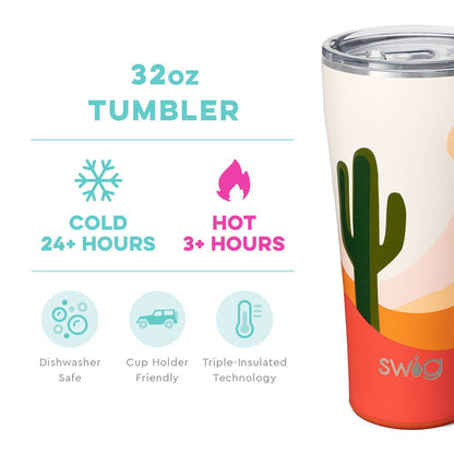 Boho Desert Tumbler (32oz)