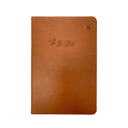 Logos Trading Post Be Still Psalm 46:10 Tap Journal – Brown