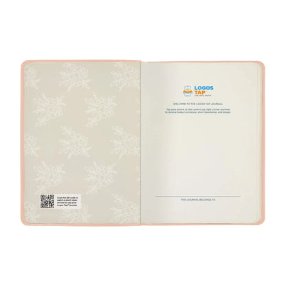 Logos Trading Post She Is Strong Proverbs 31:25 Tap Journal – Pink