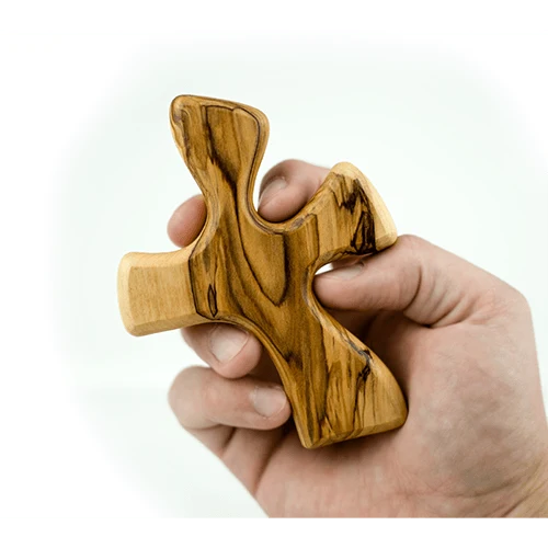 Logos Trading Post Large Clinging Healing Comfort Cross – Israel
