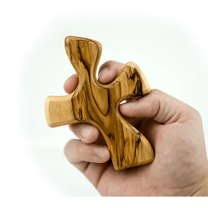 Logos Trading Post Large Clinging Healing Comfort Cross – Israel