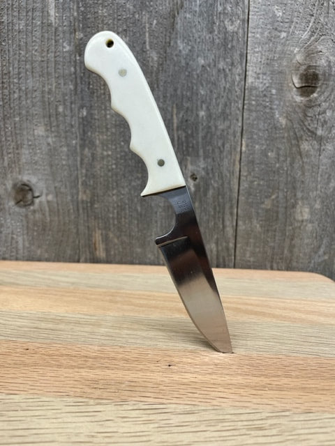 Moore Maker - Smooth Bladed Pig Sticker Knife 7" & Sheath