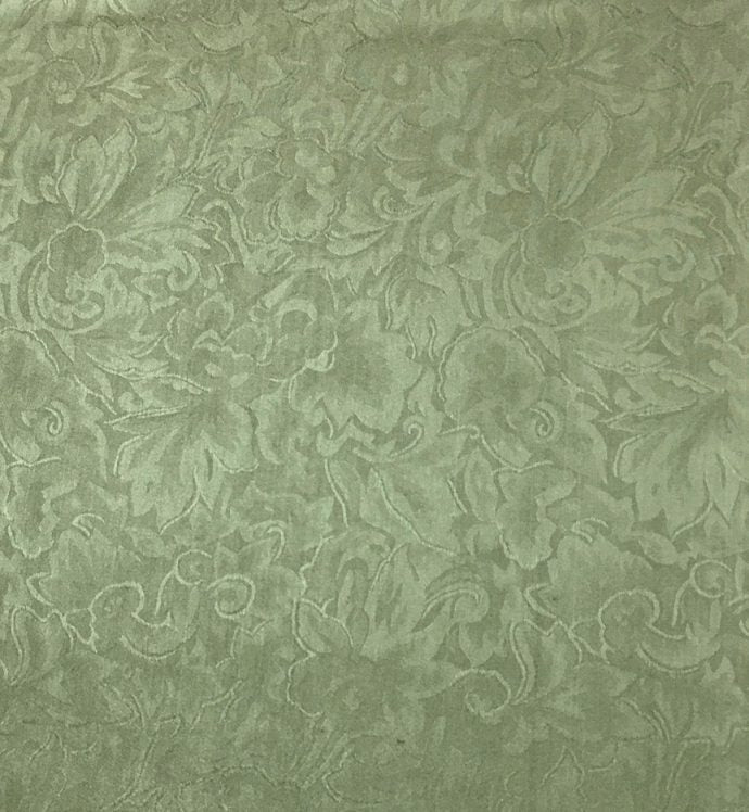 Sage Jacquard Silk Scarf