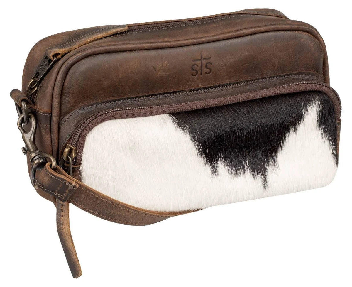 side view STS Ranchwear Cowhide Jess Crossbody Jennifer Smith STS Ranch