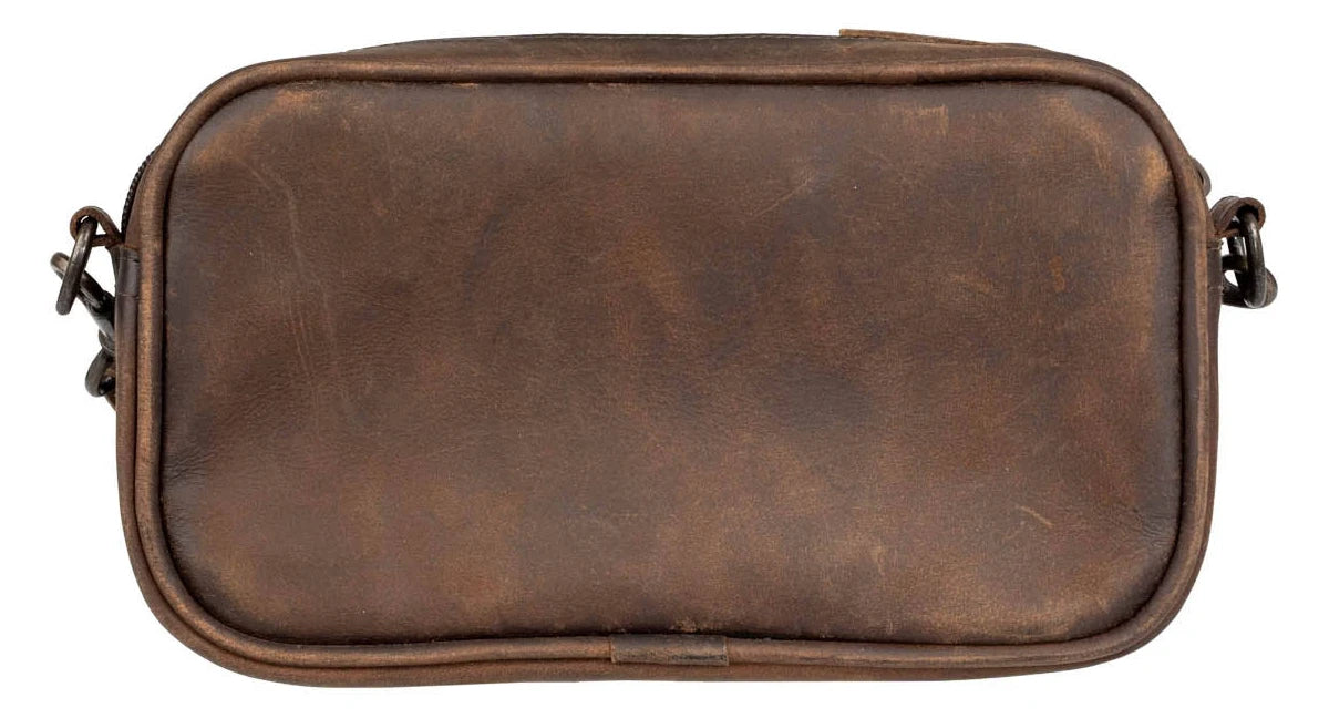 back of STS Ranchwear Cowhide Jess Crossbody Jennifer Smith STS Ranch