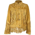 THE ELSA CAMEL SUEDE JACKET