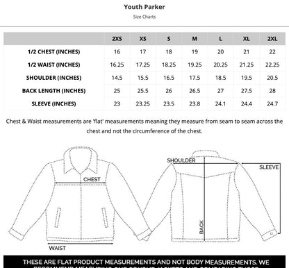 YOUTH PARKER DENIM PEARL SNAP SHIRT